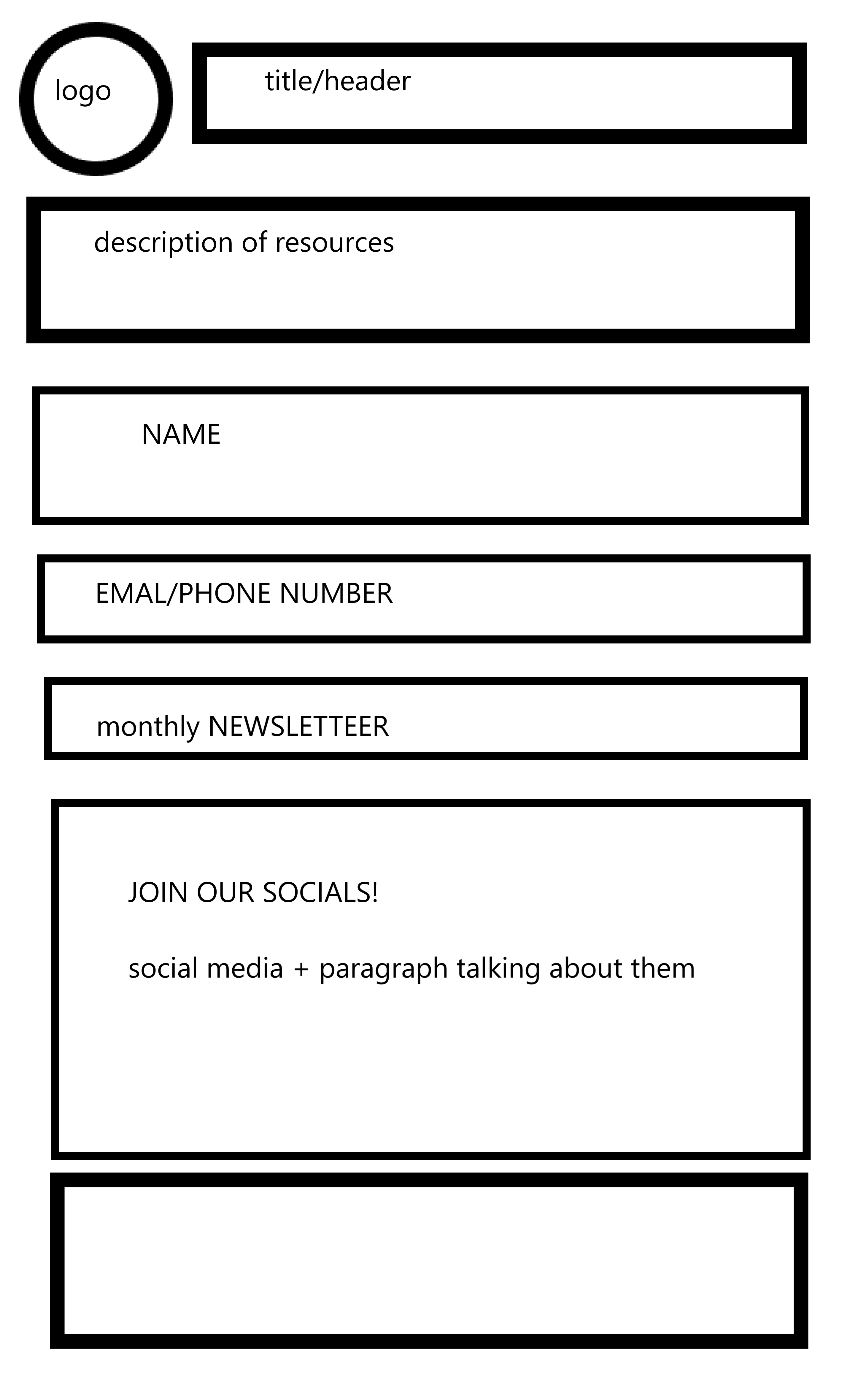 join our community wireframe